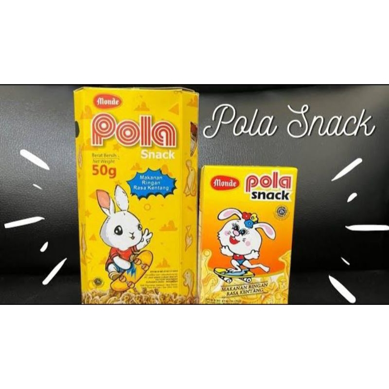 

Monde pola snack / snack rasa kentang 25gr & 50gr