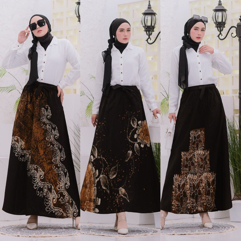 ROK BATIK ROK CAP LUKIS MODEL TERBARU