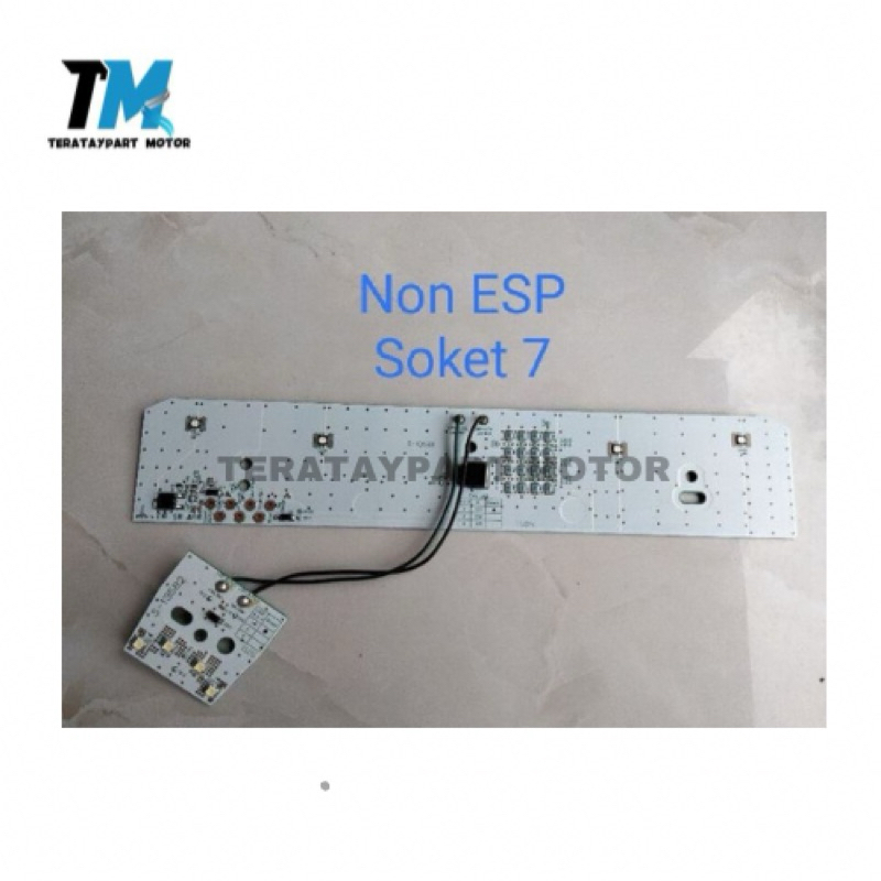 Lampu Led Vario 110 Fi K46 Non-Esp Stater Kasar Soket 7, PCB Lampu Led Vario 110 Fi Original