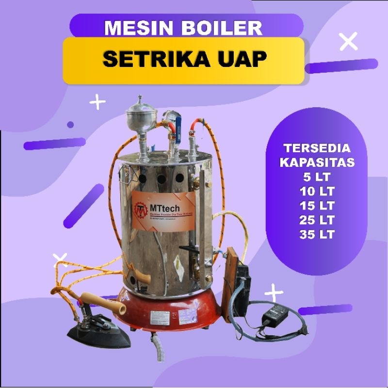 Mesin Boiler Setrika Uap