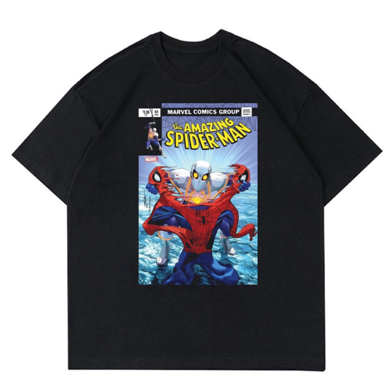KAOS SPIDERMAN AMAZING VINTAGE | T-SHIRT BAJU GAMBAR SPIDERMAN AMAZING | KAOS SPIDERMAN AMAZING