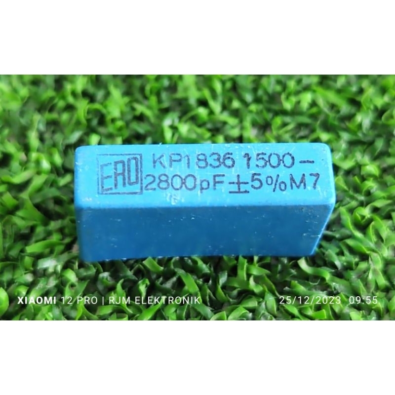 kapasitor MKP 2800pf 1500v
