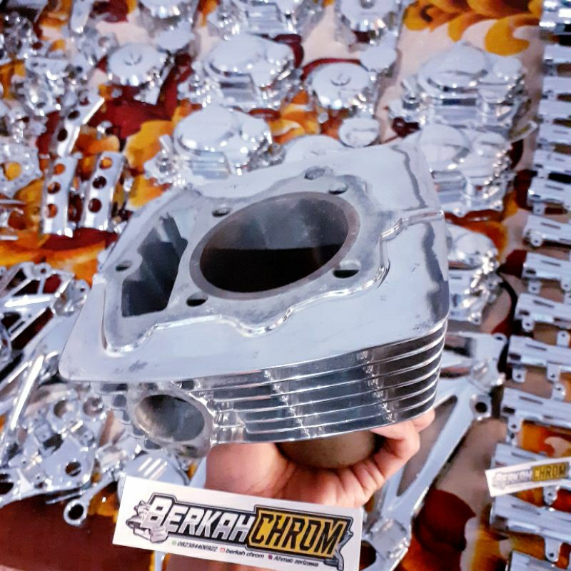 Blok original tiger revo ori AHM ori copotan boring baru ukuran 74 isi 66 standart poles