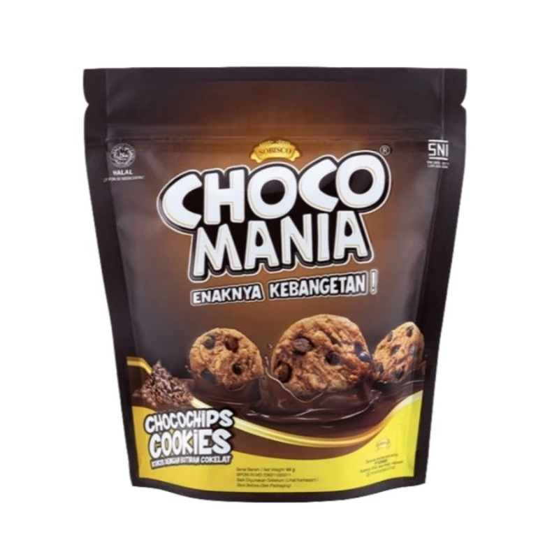 

Choco Mania Chocolate Chocochips Cookies Pouch 69 g