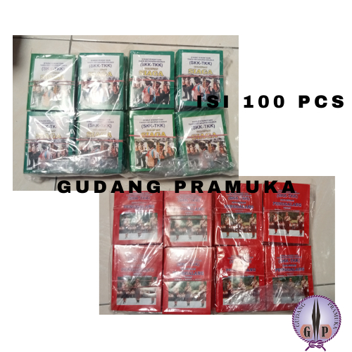 

GROSIR (ISI 100 PCS) BUKU SKK-TKK PRAMUKA