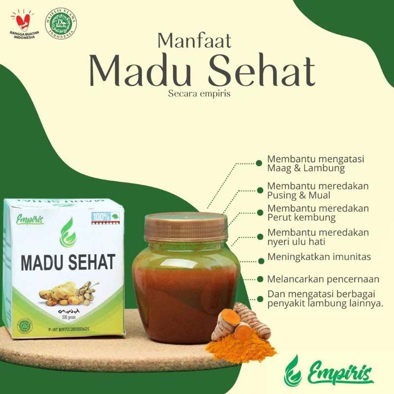 

Madu Sehat Lambung Empiris 200g