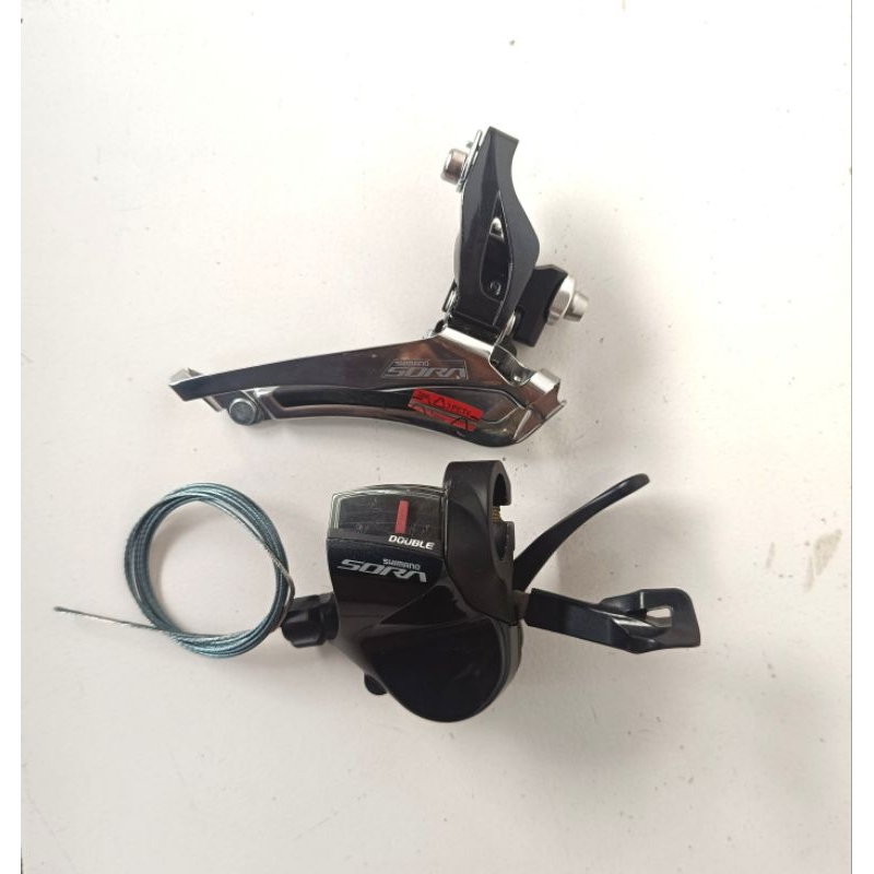 Shifter & FD Sora 2 speed braze on