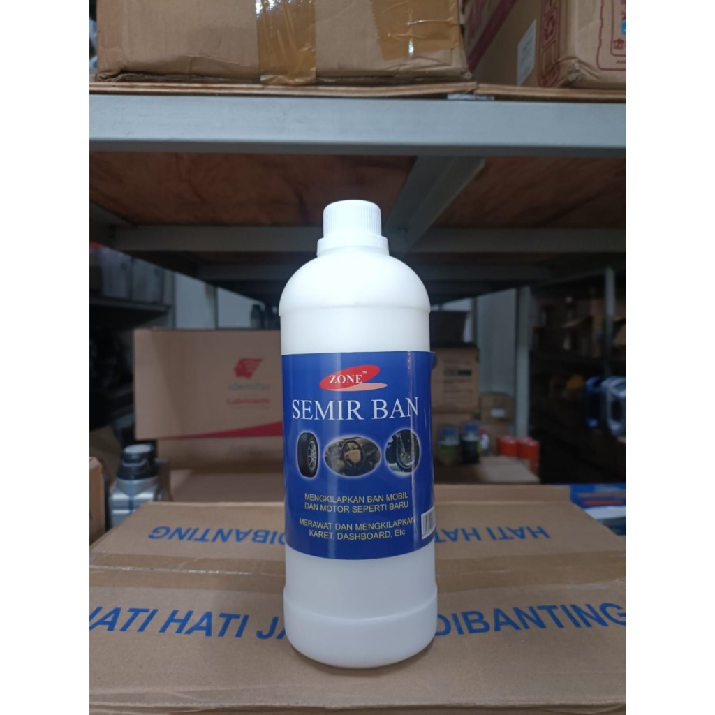 Semir Ban Black Pengkilap Ban dan Dashboard Mobil 1 Liter Zone