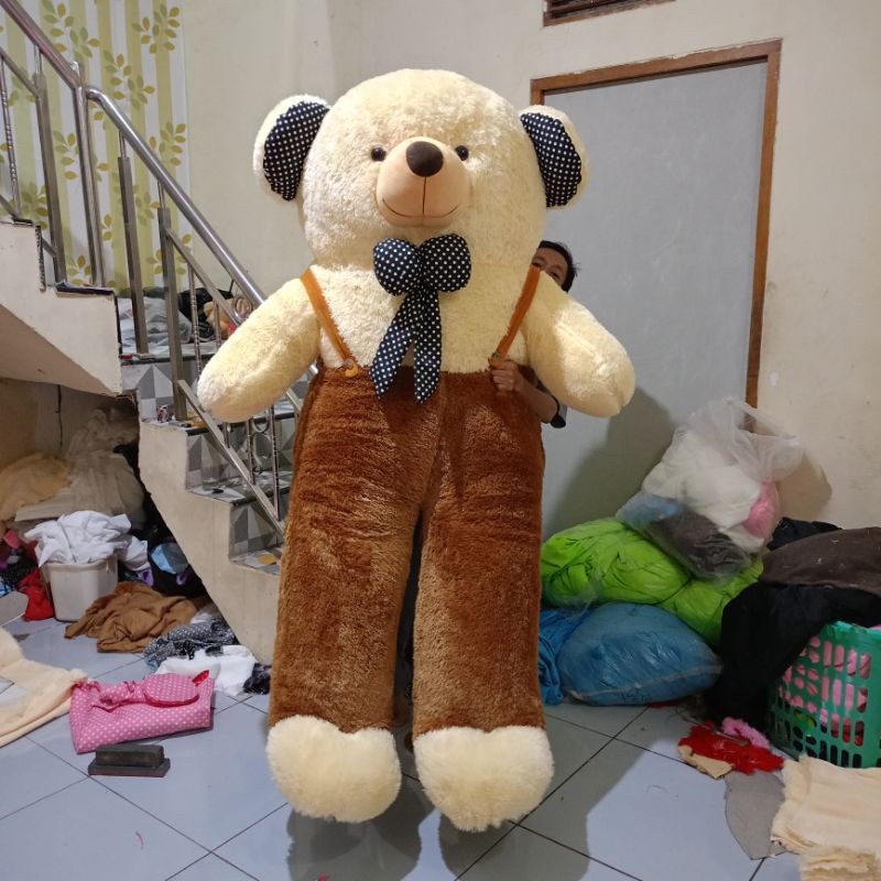 Boneka Beruang Teddy Bear Jumbo 2 Meter SNI