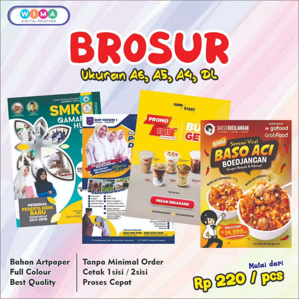

Cetak Brosur Flyer Custom/ Leaflet Murah