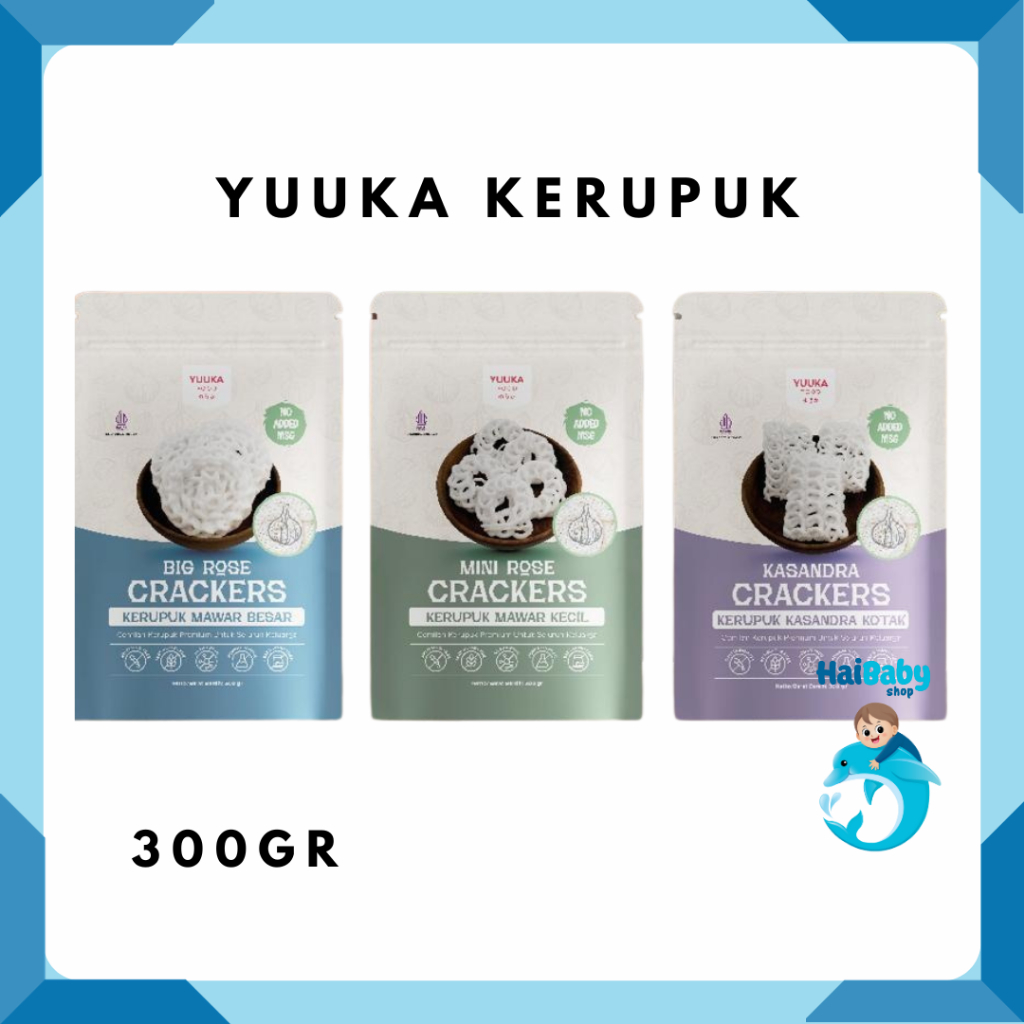 

Yuuka Food Crackers Kerupuk 300 g