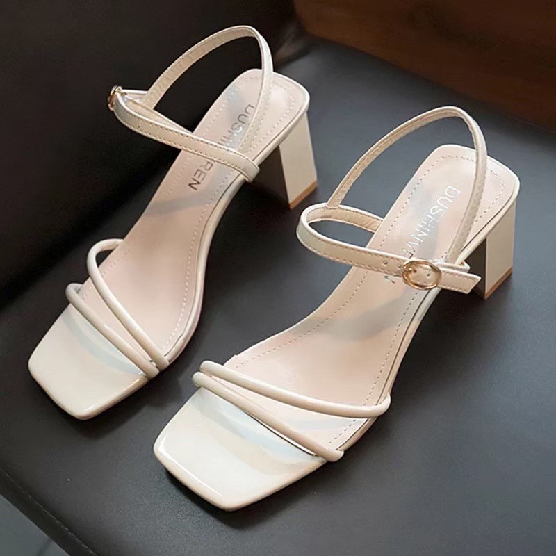 sandal heels wanita hak tahu 7cm