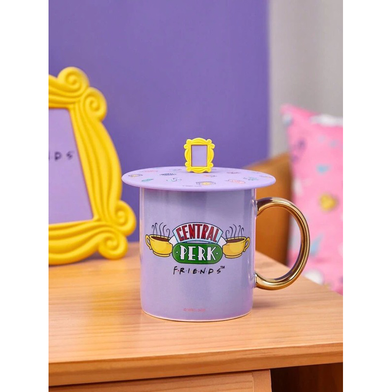 tutup gelas friends - friends televison - merchandise friends television tutup gelas silicone friend