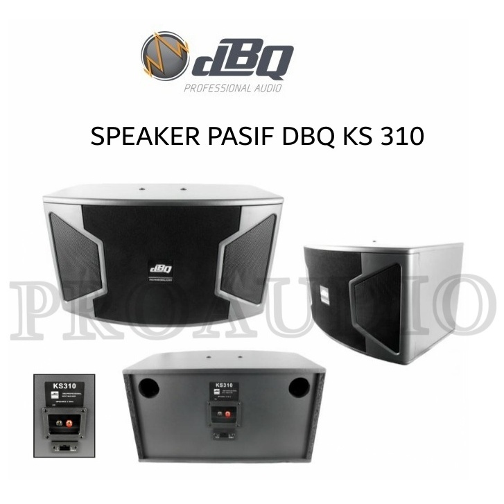 Speaker Pasif DBQ Speaker Passive 10 Inch DBQ Ks 310 KS310 600 WATTS