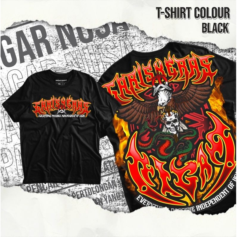 Kaos Garis Keras Ligas T-Shirt Distro Ligas Everything Possible Independen of Ligas