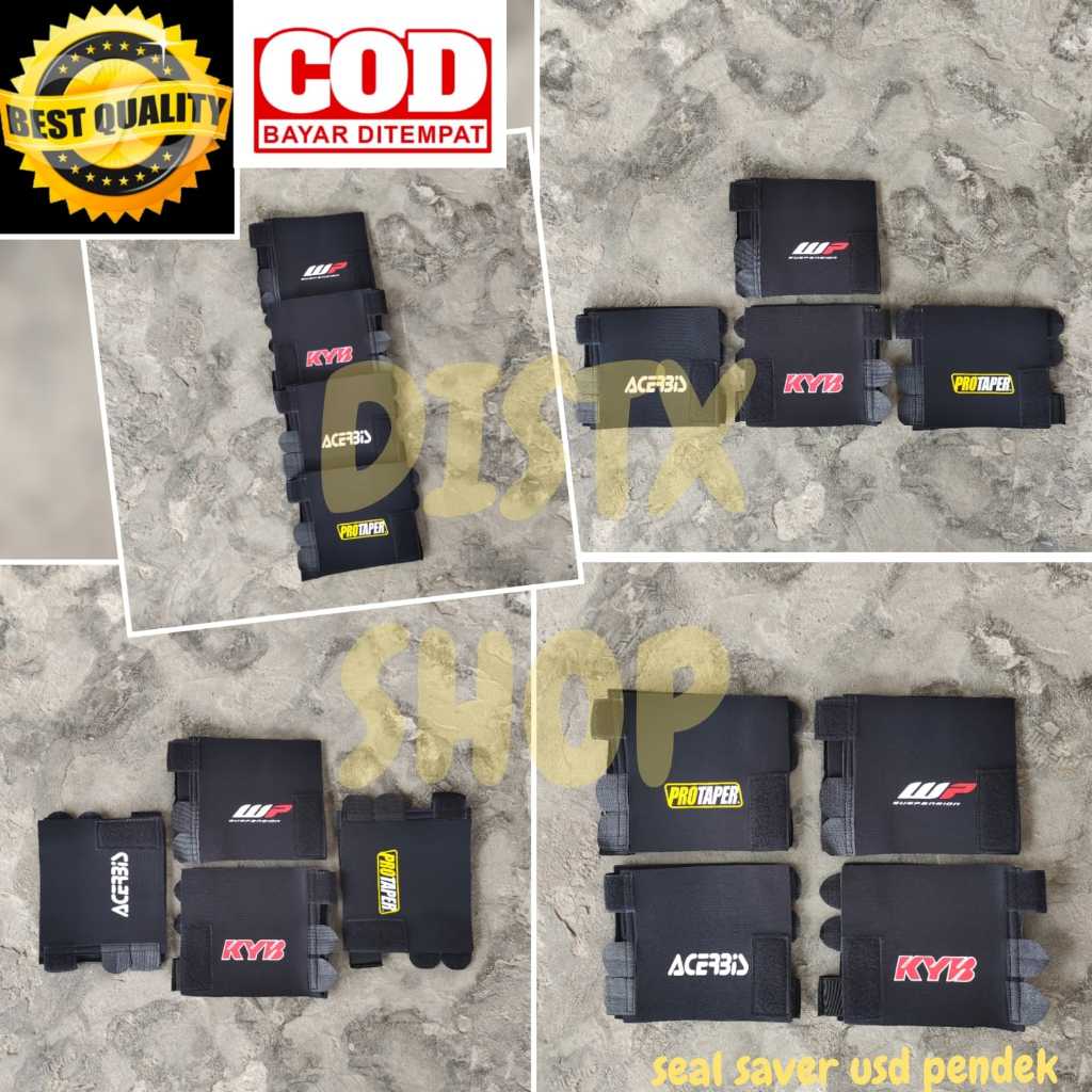 SEAL SAVER USD PENDEK PELINDUNG SHOCK DEPAN MOTOR TRAIL SUPERMOTO MOTOCROSS