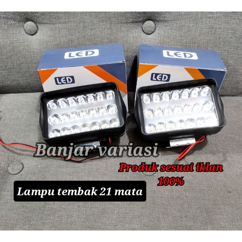 LAMPU TEMBAK SOROT 24 VOLT LED CWL 21 MATA