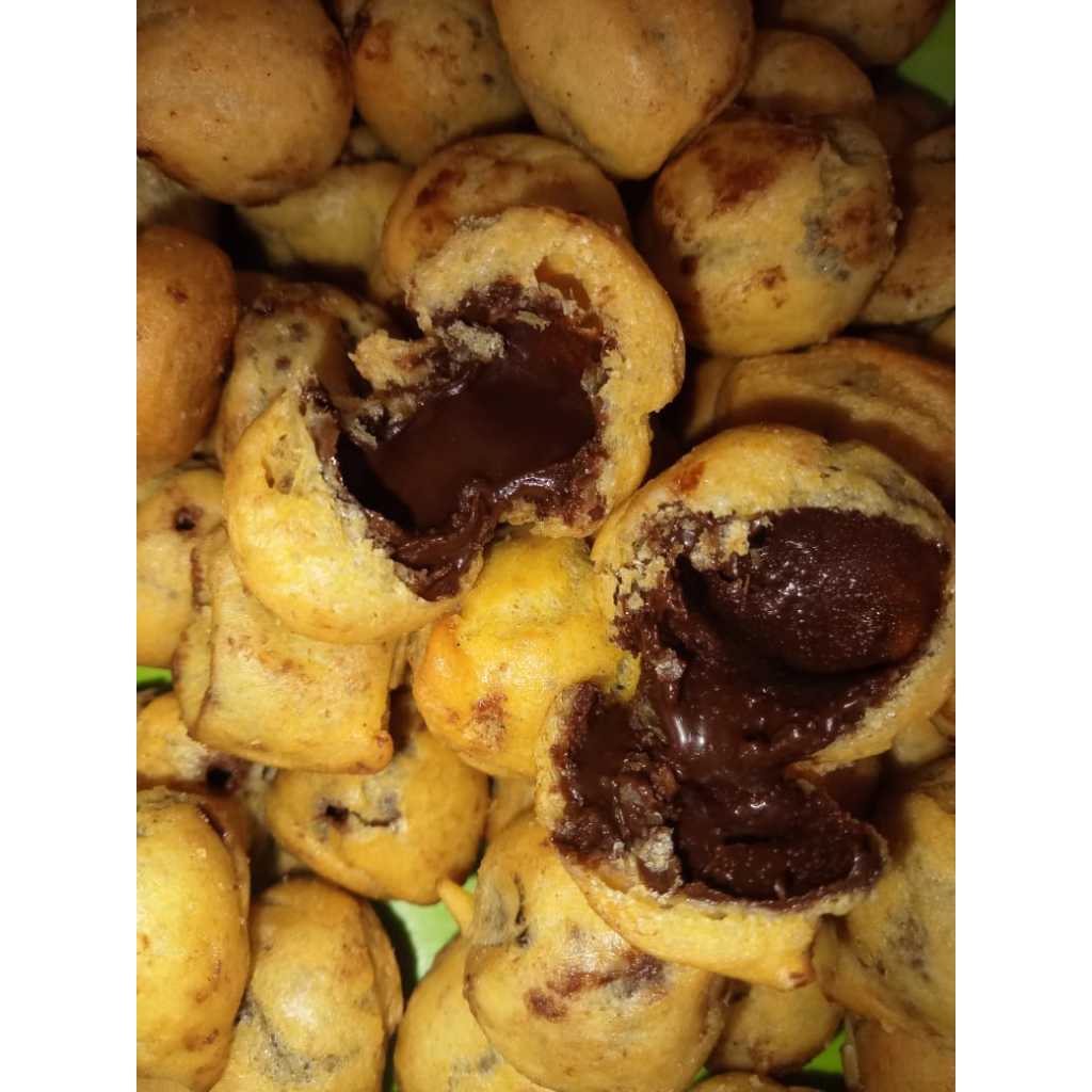 Soes coklat 1kg.soes kering.