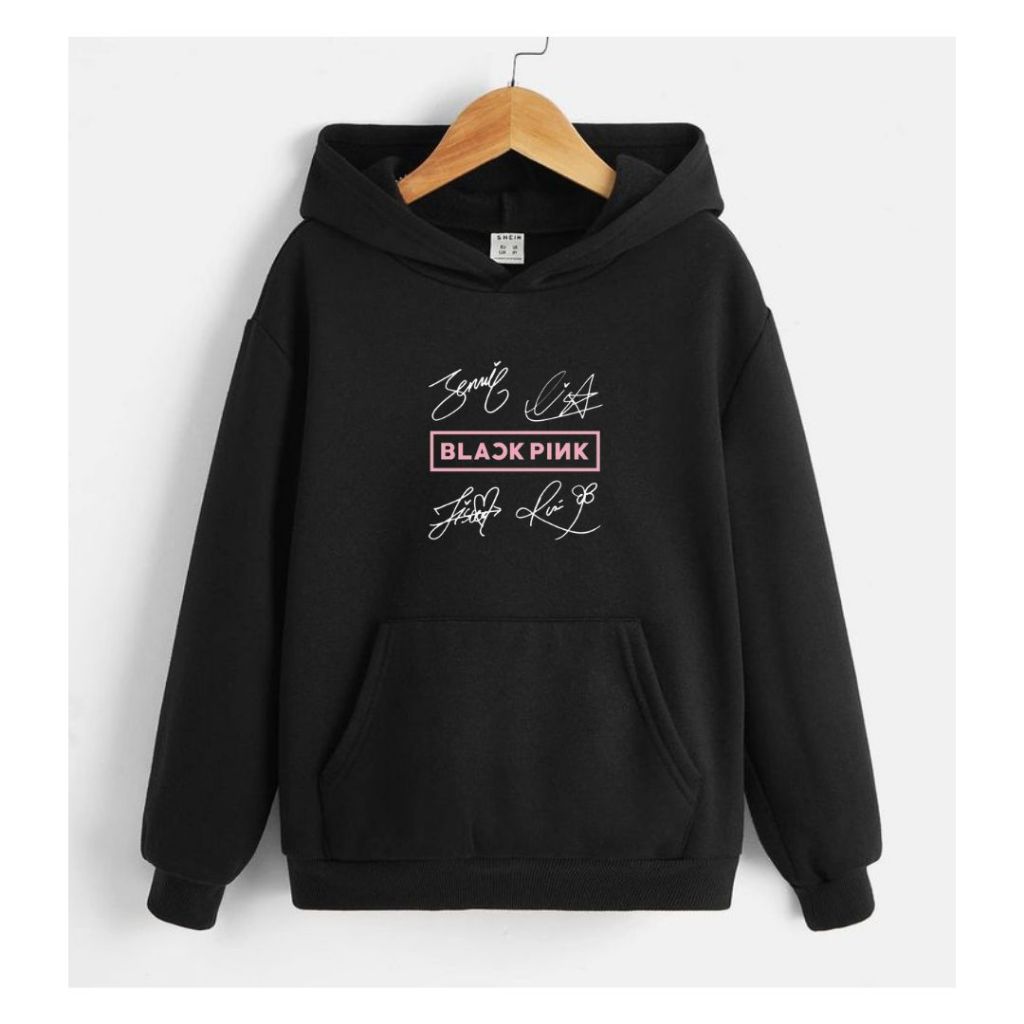 HOODIE TANDA TANGAN BLACKPINK