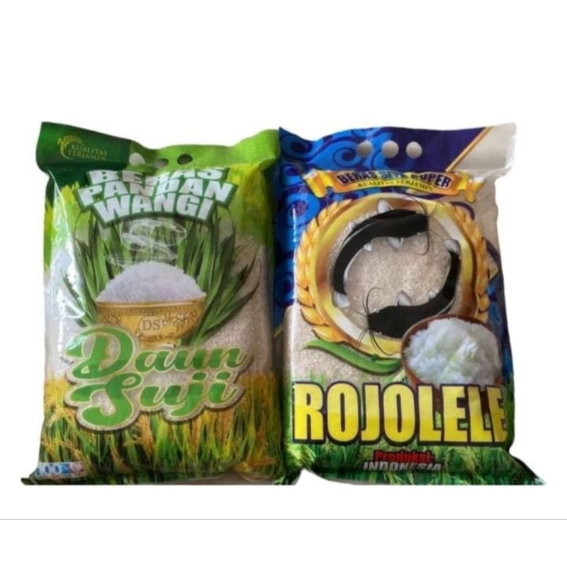 

BERAS ROJOLELE /PANDAN WANGI 3.5 KG (BERAS PULEN)