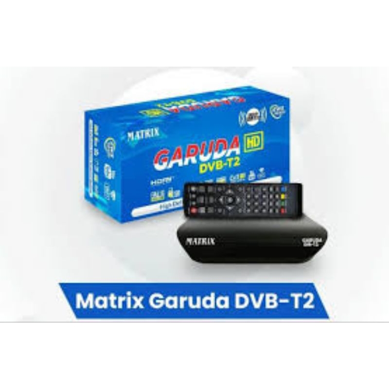 Set top box Matrix Garuda biru
