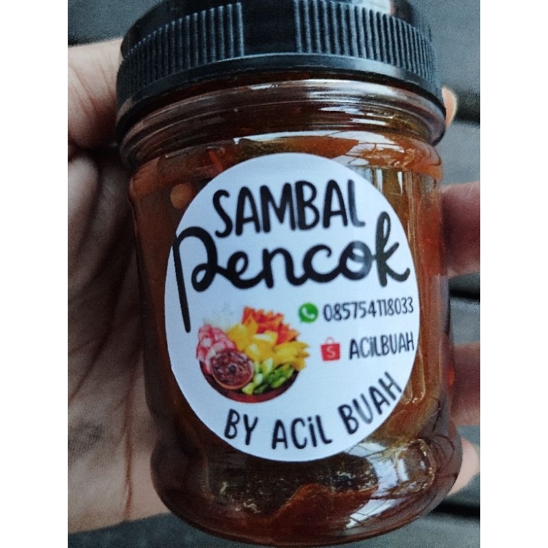 

sambal rujak/pencok