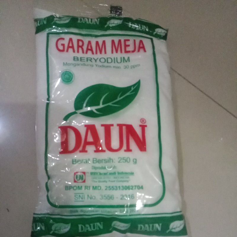 

garam daun