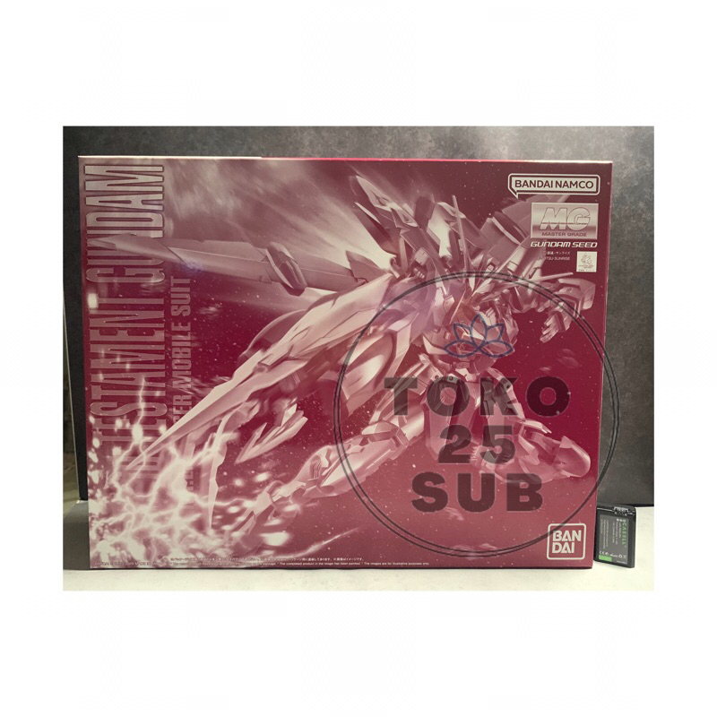 MG TESTAMENT GUNDAM PBANDAI 1/100