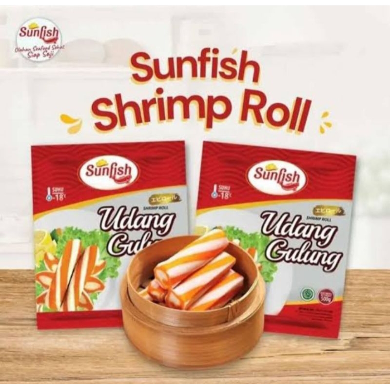 

Sunfish udang gulung 500 gr / sunfish shrimp roll