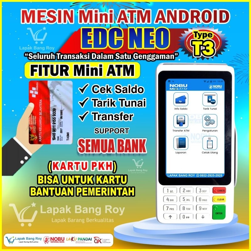 EDC NEO (Android) 4G Wifi NFC