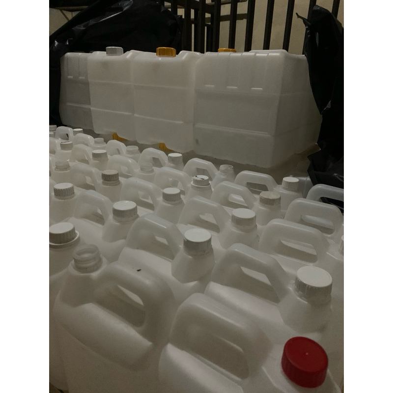 jerigen drigen 5Liter bekas 1x pemakaian