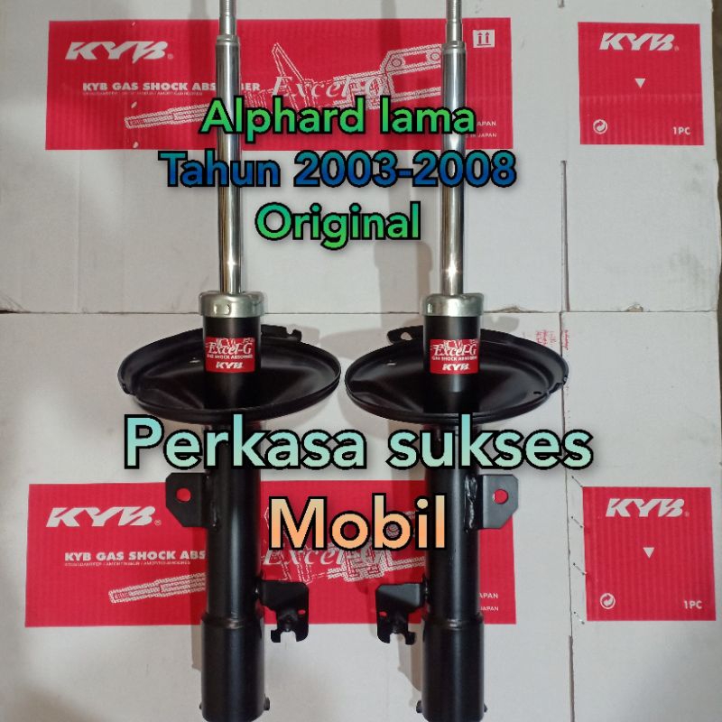 shockbreaker shock absorber toyota alphard depan tahun 2003-2008 ori