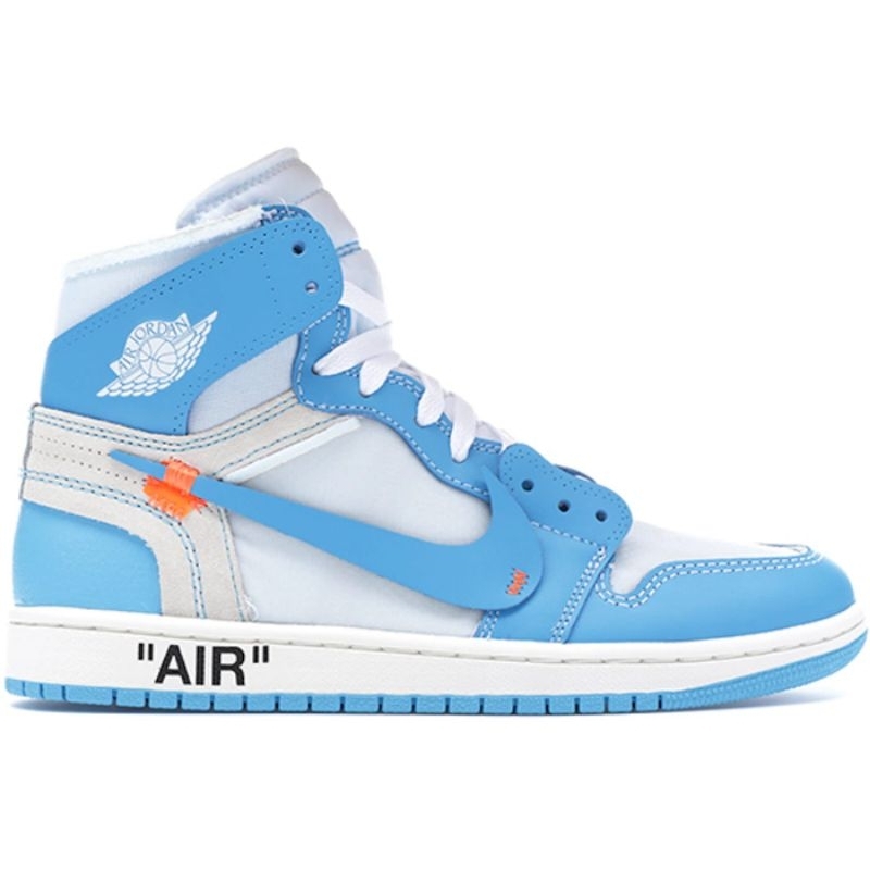 Nike Air Jordan 1 UNC OFF - Putih