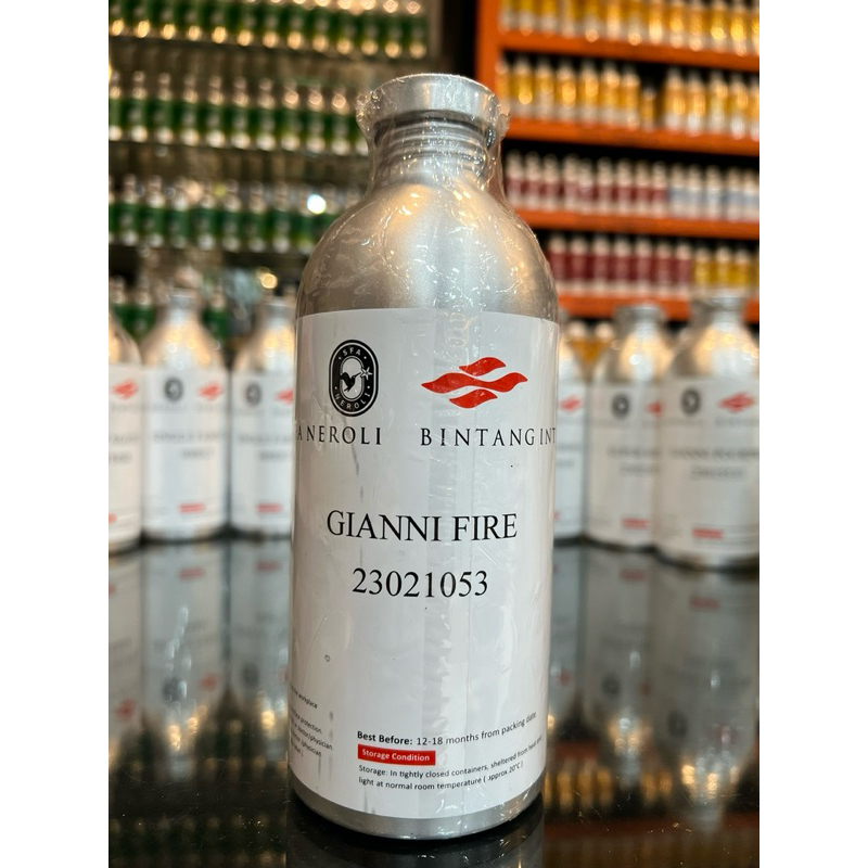 GIANNI FIRE / VERSA EROS FLAME PEODUK SFA NEROLI SEGEL PABRIK 500 ML BIBIT PARFUM.