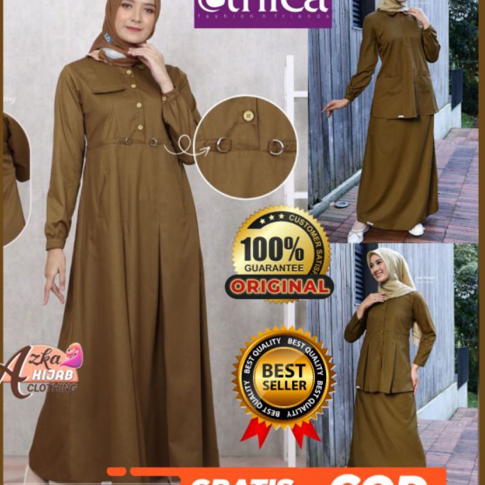 55 COD DRESS  BAJU GAMIS WANITA ETHICA AYUMI UNIFORM 7  GAMIS ETHICA TERBARU AYUMI UNIFORM 8  BAJU S