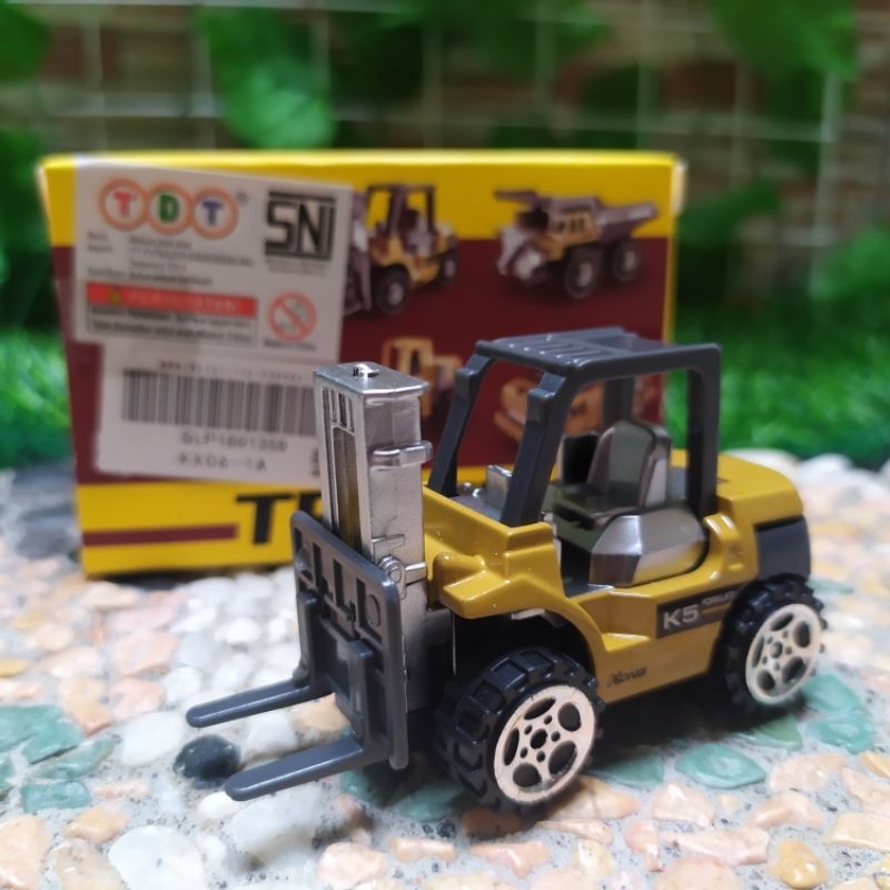 Diecast Mobil Forklift - Diecast Mobil Roller Giling - Diecaat Mobil Traktor