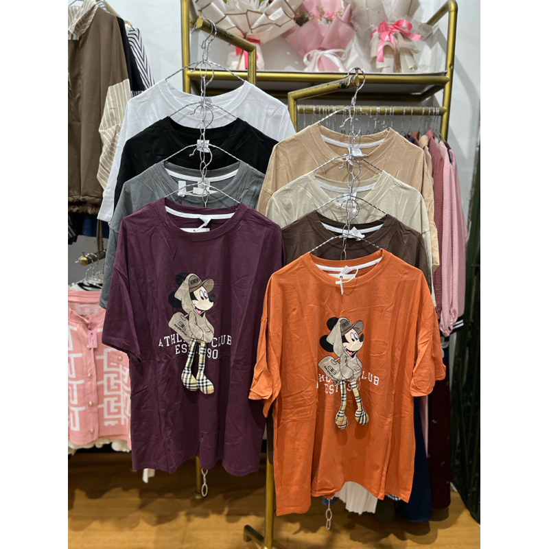 kaos oversize mickey