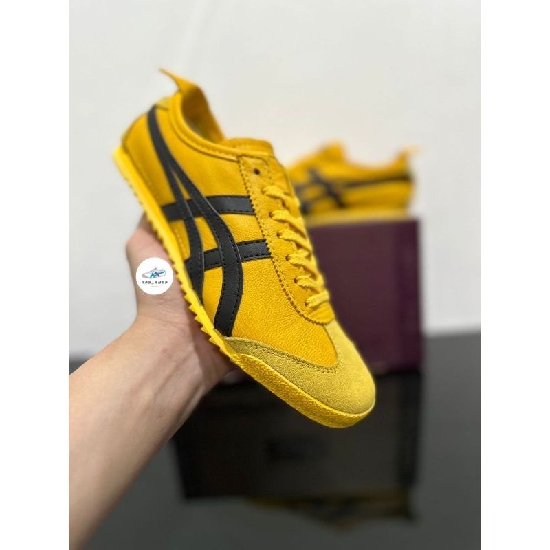Sepatu Onitsuka Deluxe Yellow Black / Kill Bill