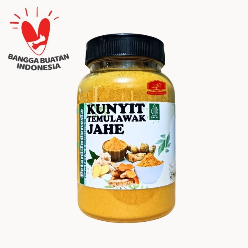 

Obat Infeksi Saluran Pencernaan Maag Gerd Asam Lambung Kunyit Temulawak Jahe Biang Bubuk Original