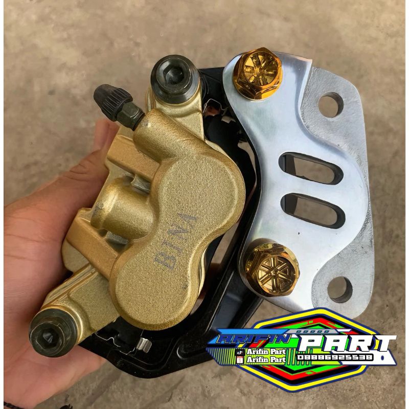 pangkon kaliper standart FIZ R JUPITER VEGA MIO RX KING NOUVO DISK 300MM