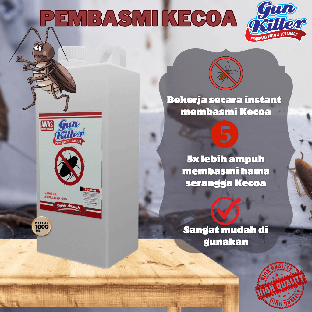 obat pembasmi kecoa, obat kecoa ampuh semprot, pembasmi kecoa di dalam mobil 1liter