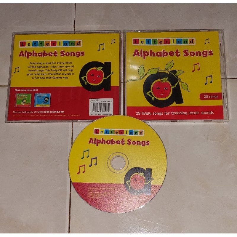 cd Letterland : Alphabet Songs ( 29 Songs )