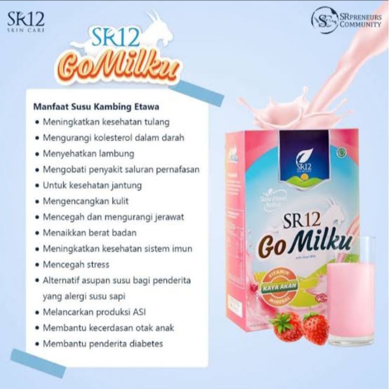 

SUSU GOMILKU SR12 RASA STRAWBERRY/BPOM