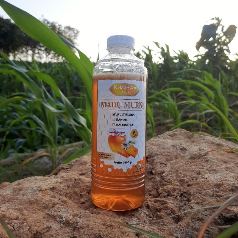 

Madu Khairaa Madu Murni Multiflora 600 gr 100% Raw Honey
