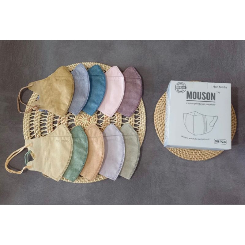 Db mouson mix warna isi 50pc