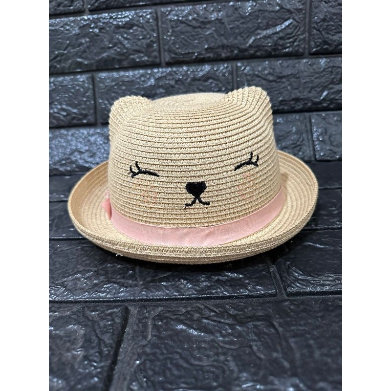 Topi pantai preloved/topi pantai brand/topi pantai murah/topi HnM