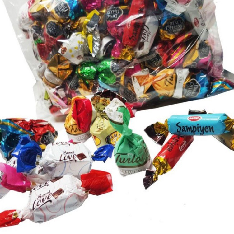

Ready Stock Coklat Turkey Mix 1 Kg Coklat Arab Coklat Oleh Oleh Haji Dan Umrah H57
