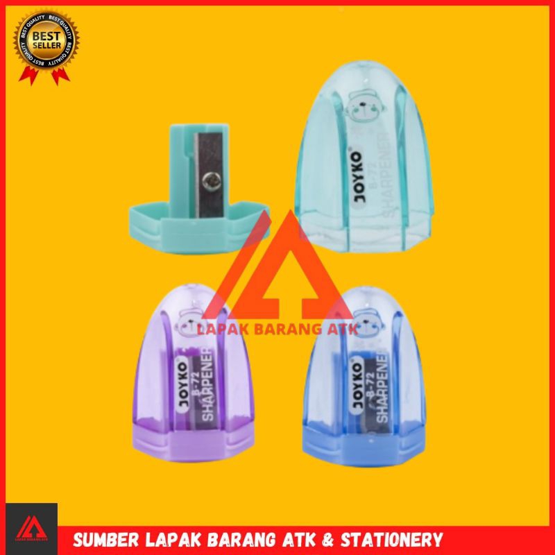 

Peruncing Pensil Serutan Joyko B-72 (1 pak isi 24 pcs)