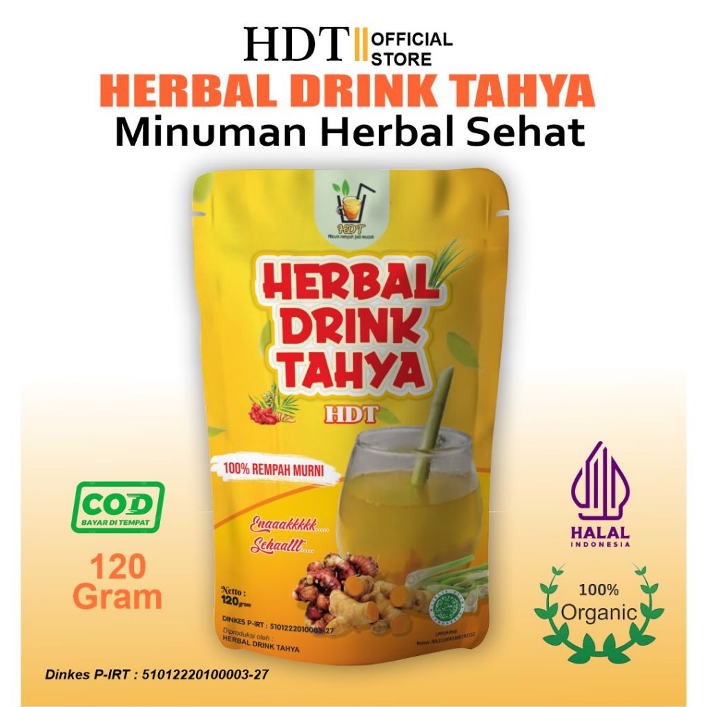 

HDT Herbal drink tahya Minuman sehat