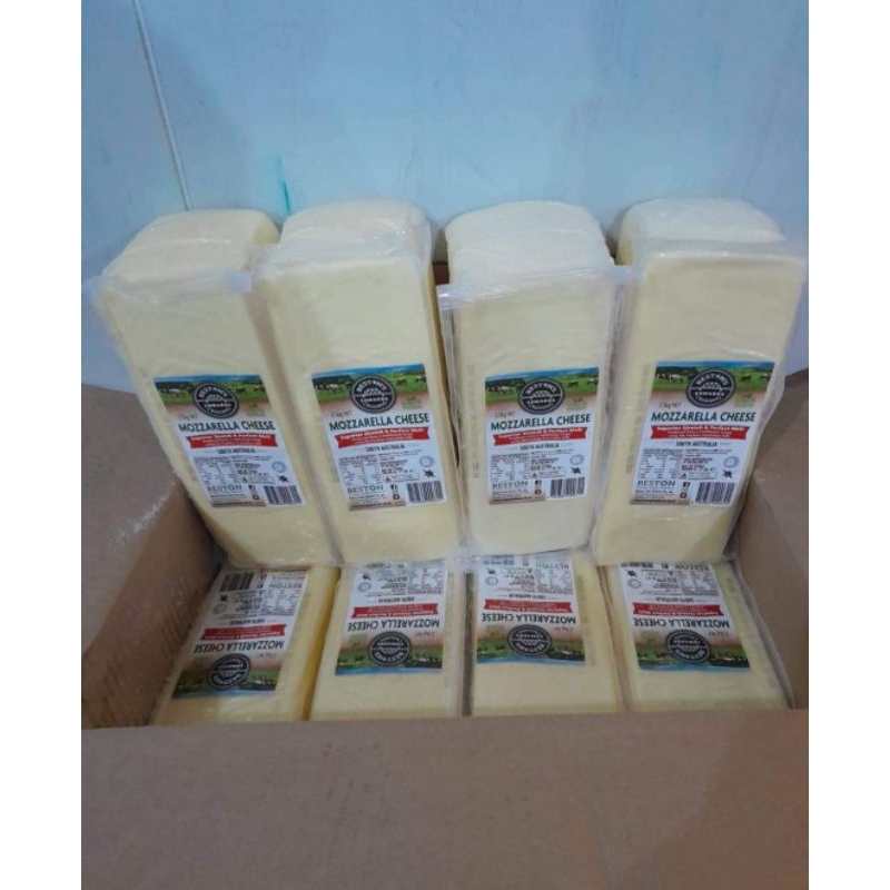 

Keju Mozarella batang/blok 2.5 kg